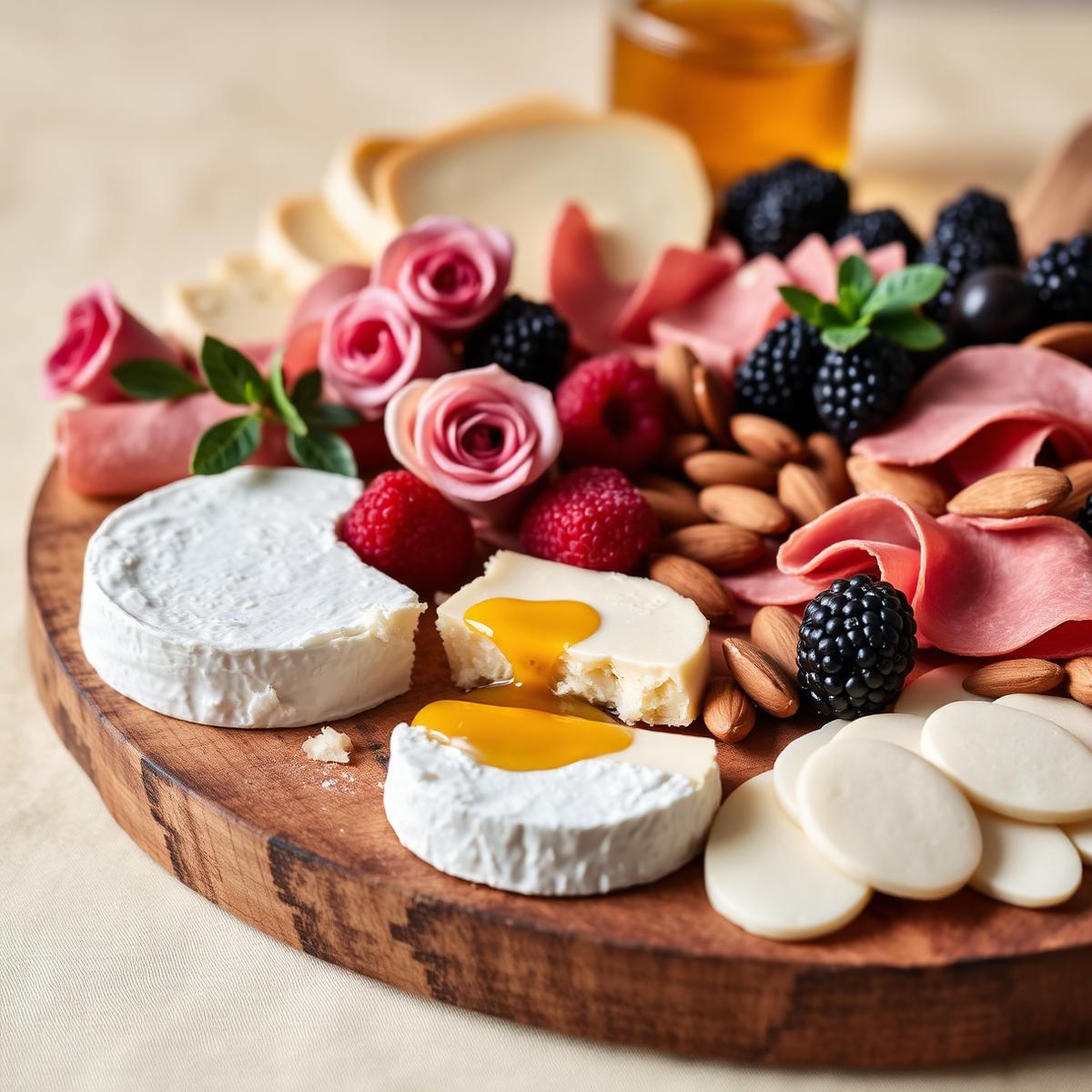 Premium charcuterie presentation