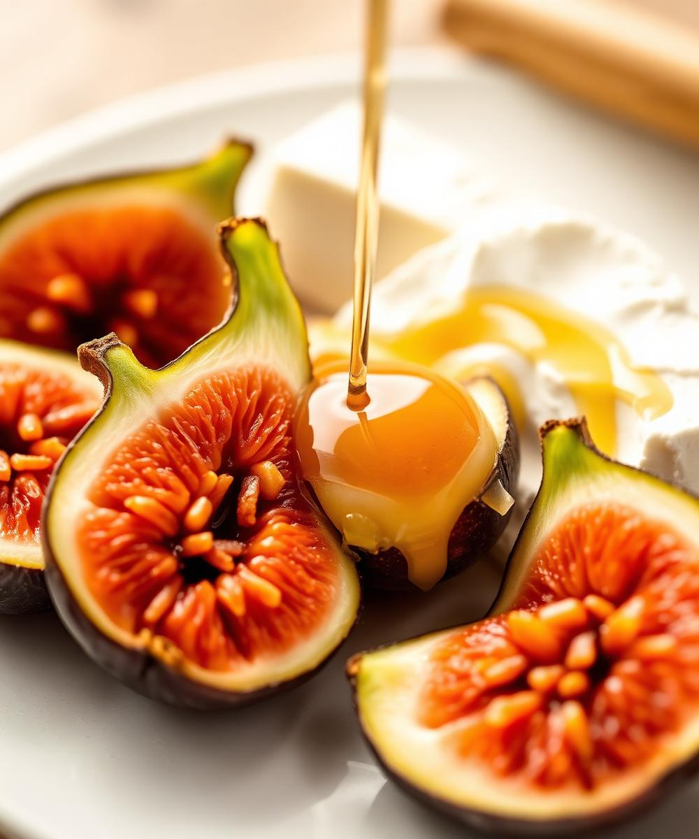 Fresh fruit & cheeses